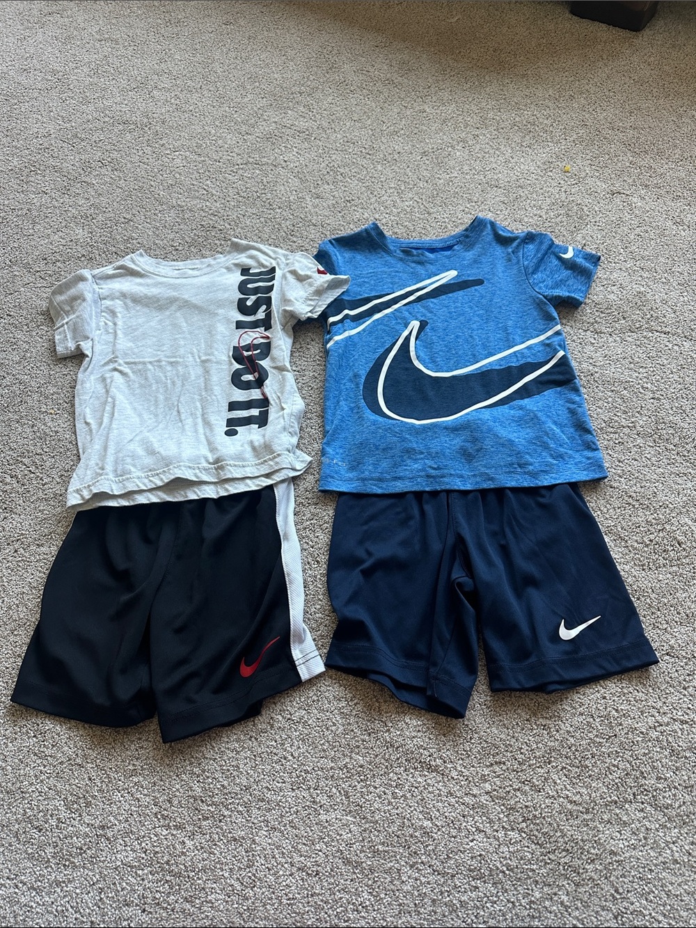 Nike Boys' Short Sleeve Tshirt & Shorts huge bundle size 6 - Picture 4 of 11